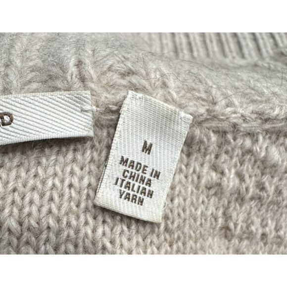 Country Road Fringe Vest Size Medium Alpaca Mohair Wool Blend Textured Boho Glam - Picture 7 of 9